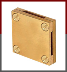 Brass Square Tape Clamp