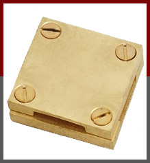 Brass Square Tape Clamp