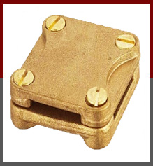 Brass Square Tape Clamp